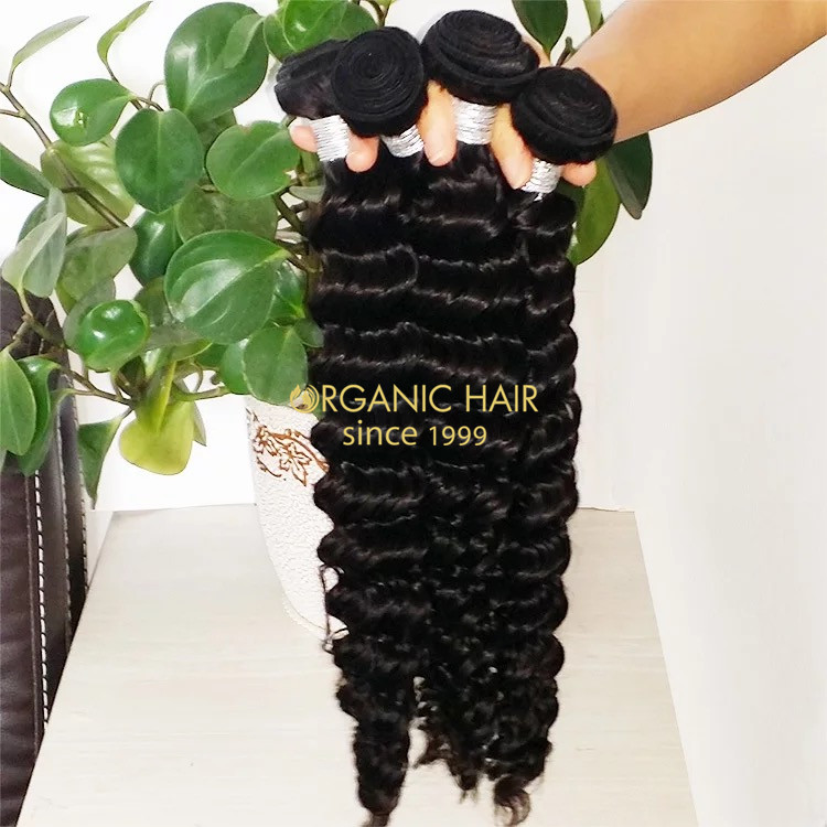 High quality remy human hair weave 